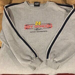 Vintage Jeff Gordon Dupont Motors Stitched Pullover Crewneck